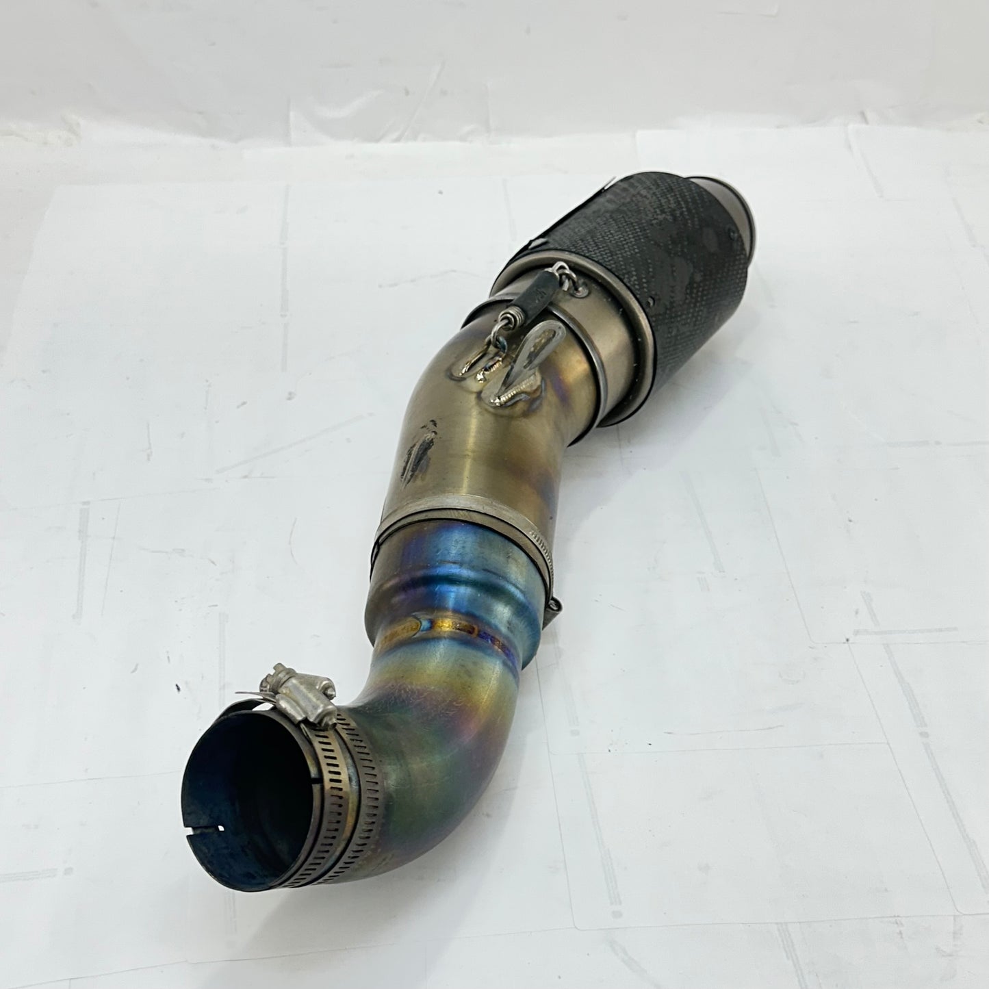 2011 - 2015 KAWASAKI NINJA ZX10R EXHAUST MUFFLER PIPE AUSTIN RACING *SCUFFED*