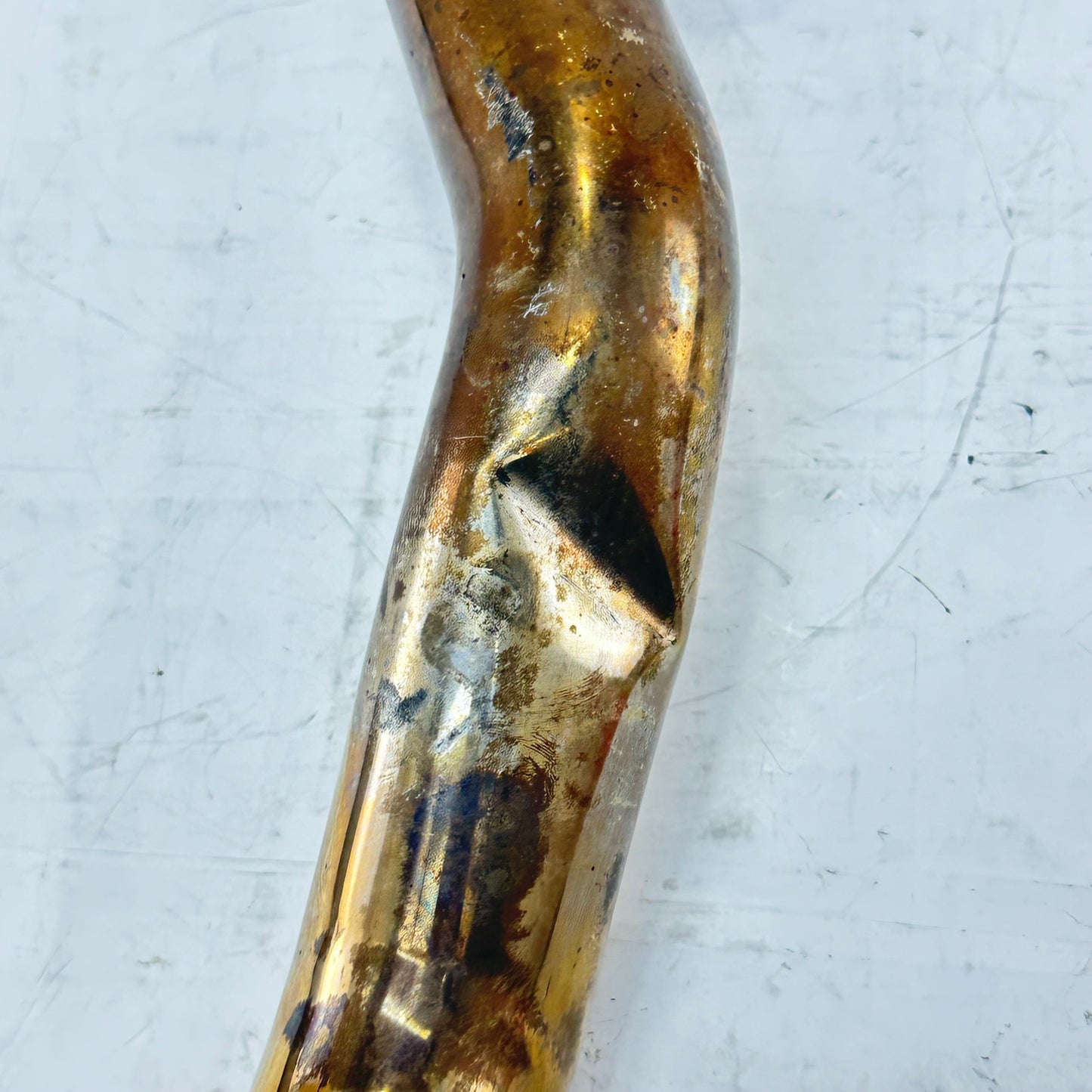 2006 2007 SUZUKI GSXR 600 GSXR 750 EXHAUST MUFFLER PIPE TWO BROTHERS RACING *SCUFFED*