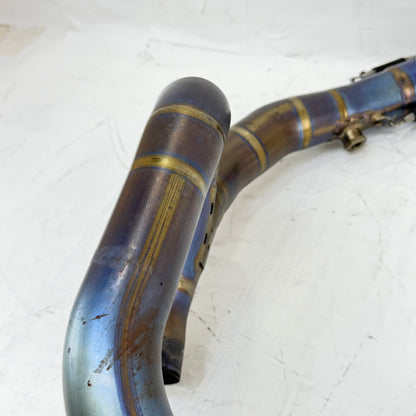 2014 - 2016 KTM 1290 SUPER DUKE R EXHAUST MUFFLER PIPE HEADER MANIFOLD AKRAPOVIC
