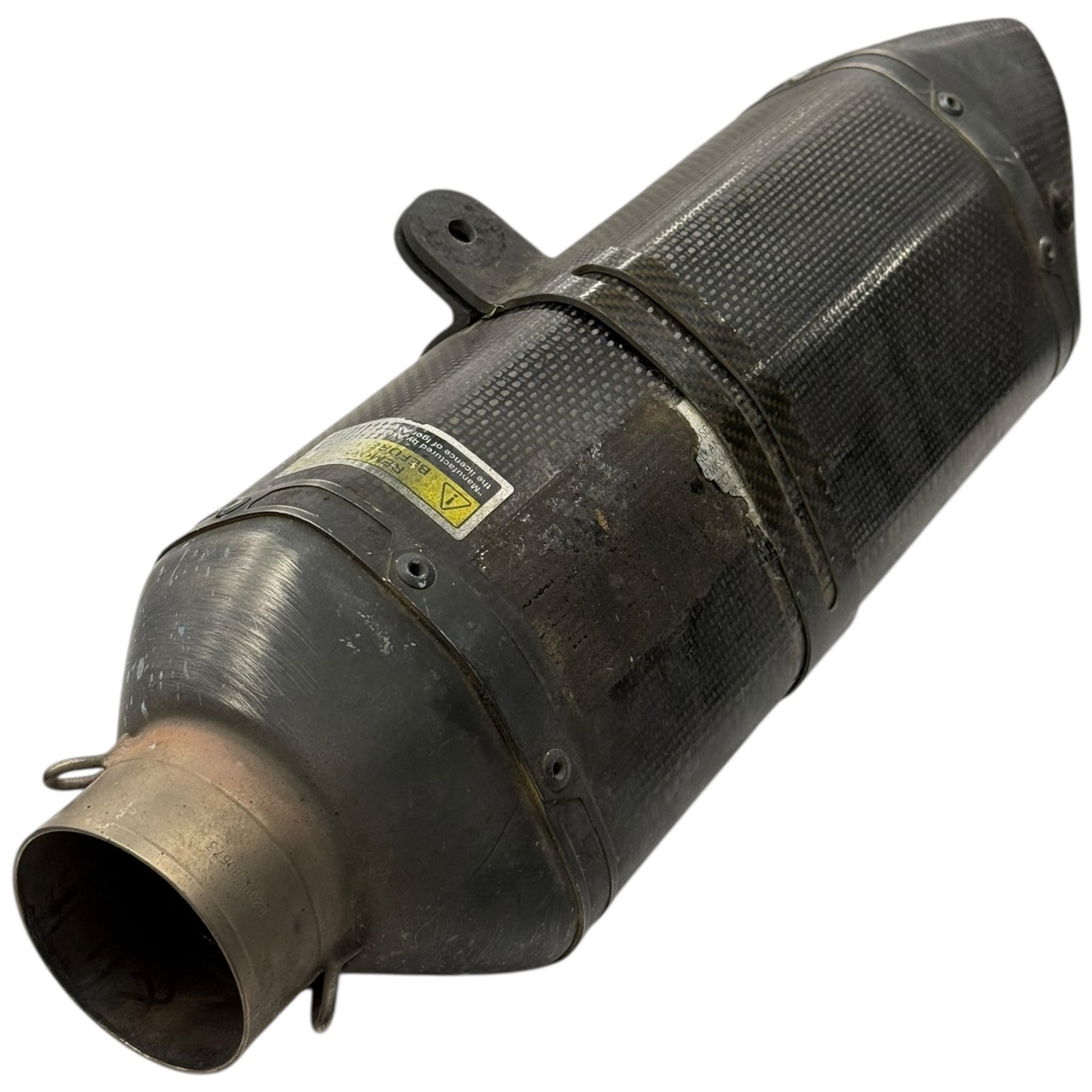 2009 - 2016 APRILIA RSV4 AKRAPOVIC MUFFLER EXHAUST END PIPE *DAMAGED*