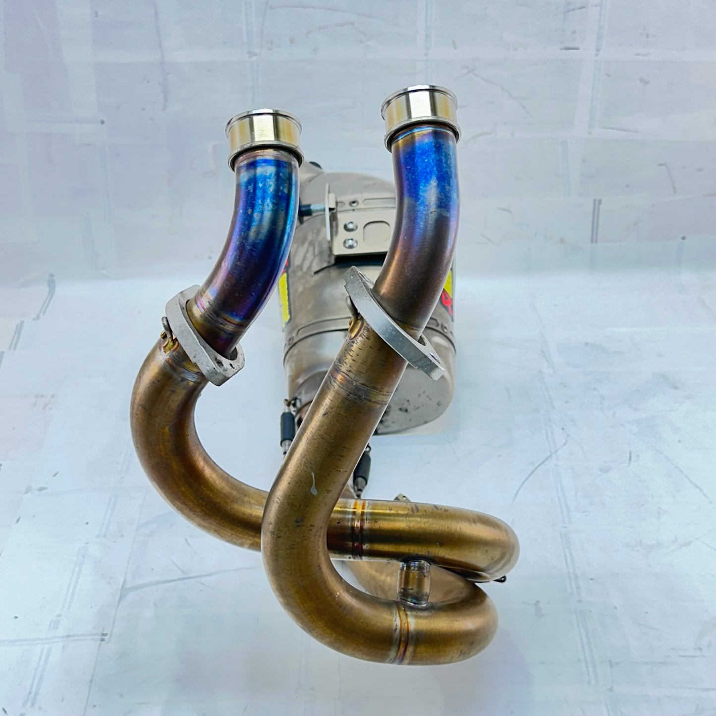 2017 - 2023 KAWASAKI NINJA EX650 EXHAUST MUFFLER PIPE HEADER MANIFOLD AKRAPOVIC