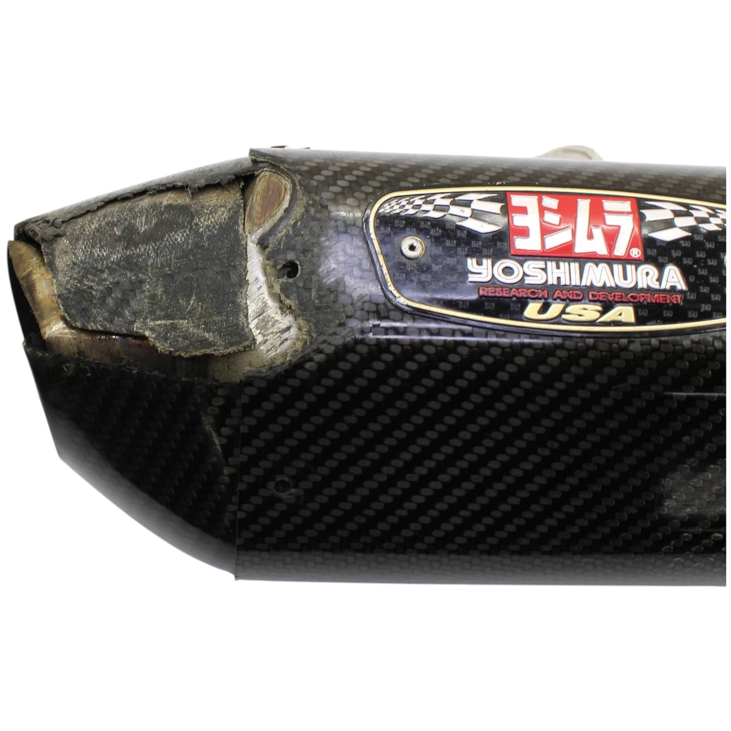 2008 - 2011 HONDA CBR1000RR YOSHIMURA EXHAUST SLIP ON CARBON FIBER