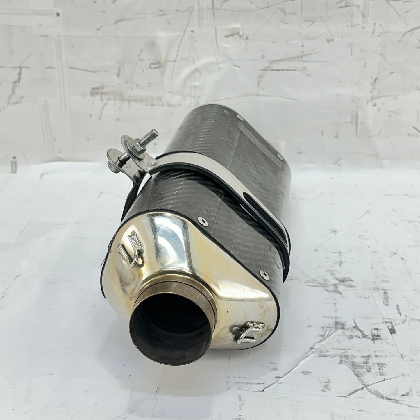 2011 - 2026 SUZUKU GSXR 600 GSXR 750 EXHAUST MUFFLER PIPE YOSHIMURA *SCUFFED*