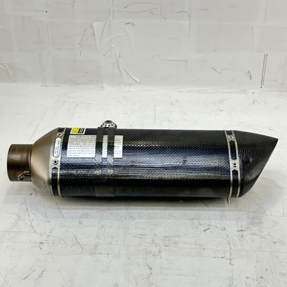 2021 - 2024 APRILIA TUONO V4 1100 EXHAUST MUFFLER SILENCER PIPE AKRAPOVIC * SLIGHT DAMAGE*