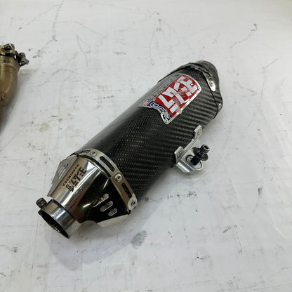 2008 - 2016 YAMAHA YZF R6 YOSHIMURA EXHAUST MID PIPE 2 TO 1 SYSTEM MUFFLER *RASH*