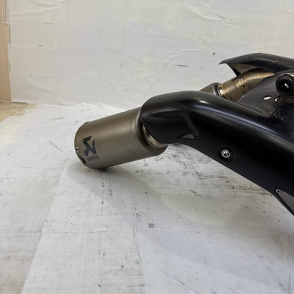 2018 - 2024 Ducati Panigale V4 Akrapovic Full Exhaust Complete Assembly Damaged