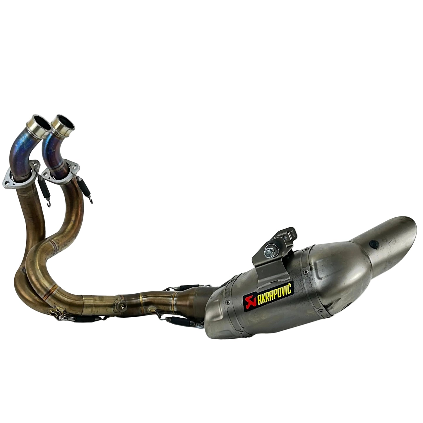 2017 - 2023 KAWASAKI NINJA EX650 EXHAUST MUFFLER PIPE HEADER MANIFOLD AKRAPOVIC