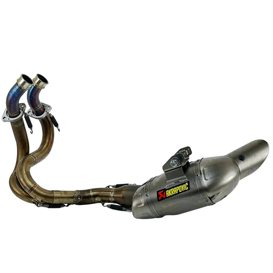 2017 - 2023 KAWASAKI NINJA EX650 EXHAUST MUFFLER PIPE HEADER MANIFOLD AKRAPOVIC
