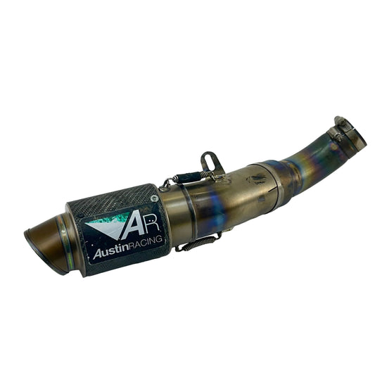 2011 - 2015 KAWASAKI NINJA ZX10R EXHAUST MUFFLER PIPE AUSTIN RACING *SCUFFED*