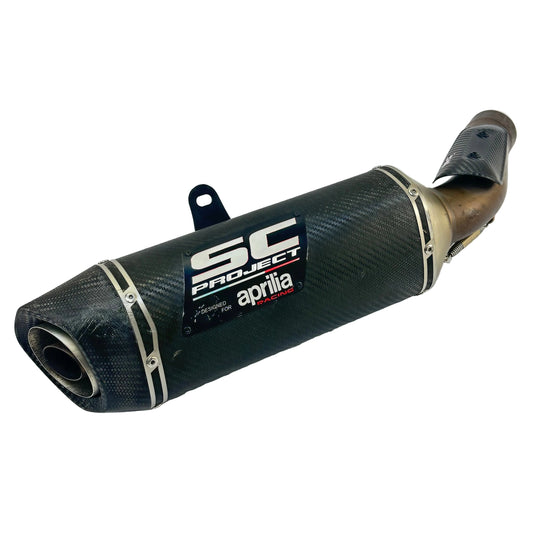 2021 - 2026 APRILIA RS 660 EXHAUST MUFFLER MIPE SC PROJECT *SCUFFS*