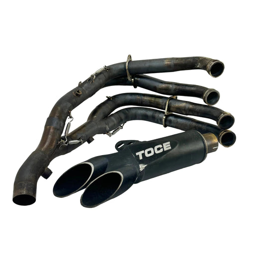 2009 - 2011 BMW S1000RR EXHAUST MUFFLER HEADER MANIFOLD PIPES TOCES