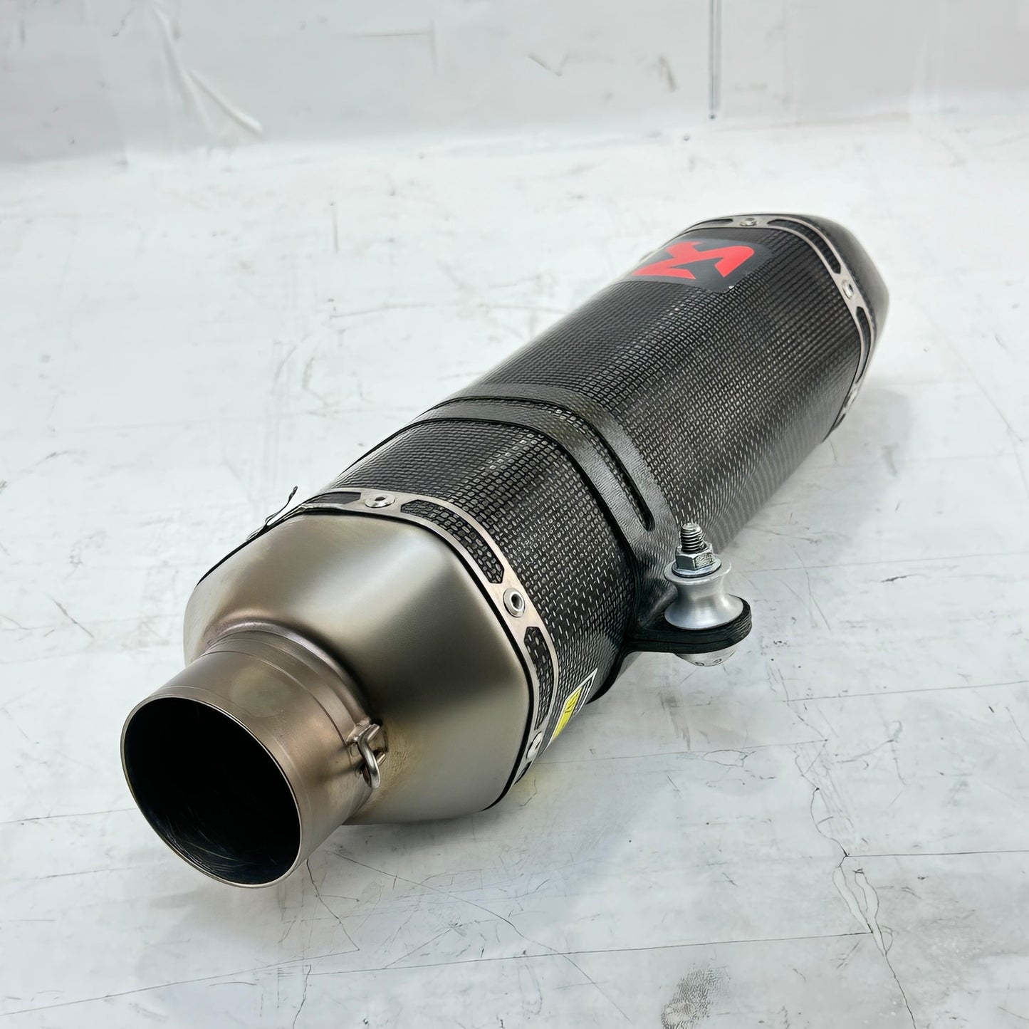 2021 - 2024 APRILIA TUONO V4 1100 EXHAUST MUFFLER SILENCER PIPE AKRAPOVIC * SLIGHT DAMAGE*