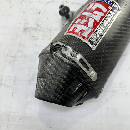 2008 - 2016 YAMAHA YZF R6 YOSHIMURA EXHAUST MID PIPE 2 TO 1 SYSTEM MUFFLER *RASH*