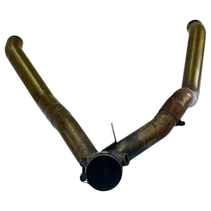 2007 - 2008 SUZUKI GSXR 1000 EXHAUST MUFFLERS MID PIPE SET PAIR KR TUNED