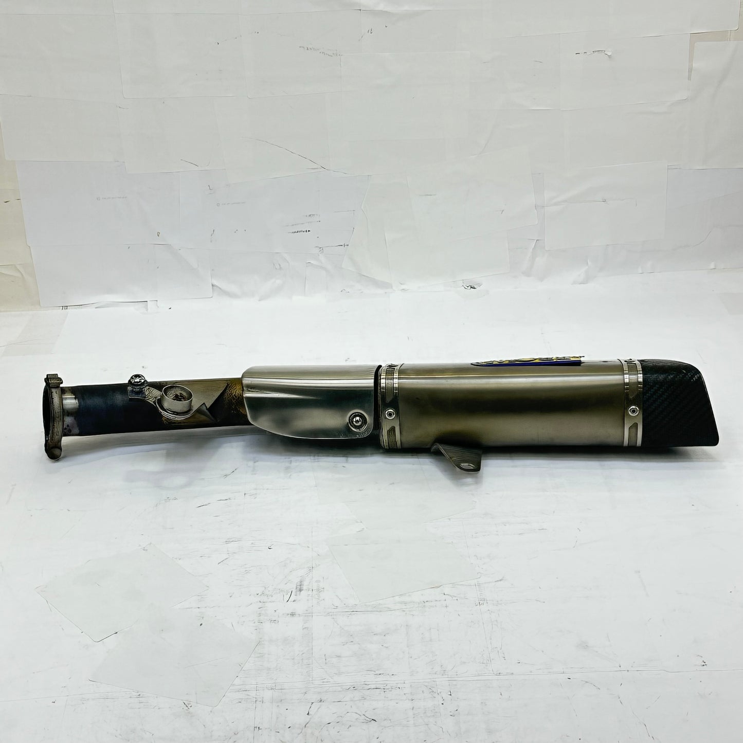 2013 - 2017 TRIUMPH DAYTONA 675R EXHAUST MUFFLER PIPE ARROW *SCUFFED*