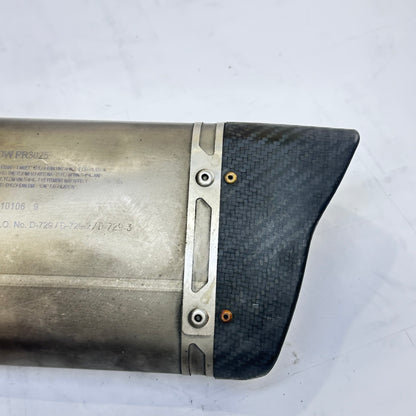 2013 - 2017 TRIUMPH DAYTONA 675R EXHAUST MUFFLER PIPE ARROW *SCUFFED*