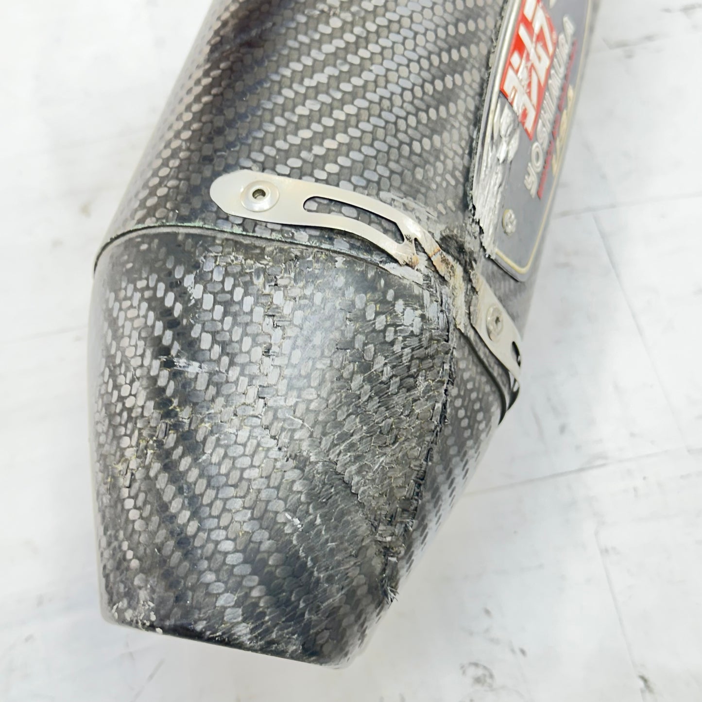 2011 - 2026 SUZUKU GSXR 600 GSXR 750 EXHAUST MUFFLER PIPE YOSHIMURA *SCUFFED*