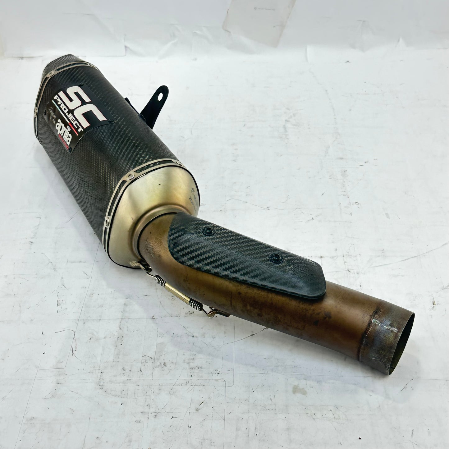 2021 - 2026 APRILIA RS 660 EXHAUST MUFFLER MIPE SC PROJECT *SCUFFS*