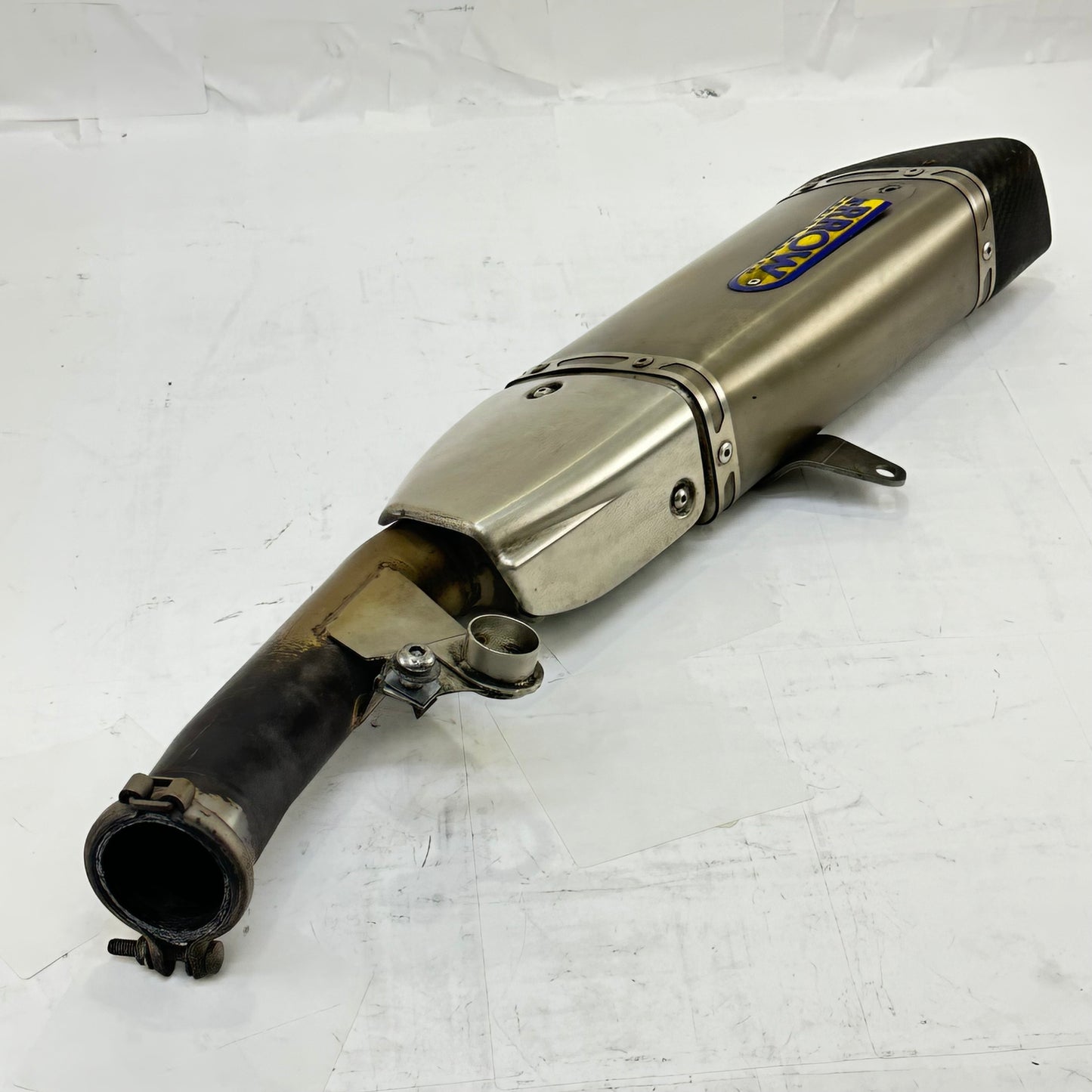 2013 - 2017 TRIUMPH DAYTONA 675R EXHAUST MUFFLER PIPE ARROW *SCUFFED*