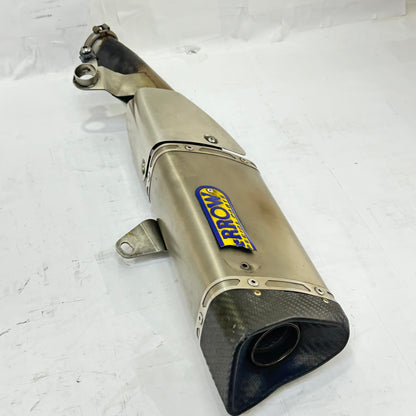 2013 - 2017 TRIUMPH DAYTONA 675R EXHAUST MUFFLER PIPE ARROW *SCUFFED*