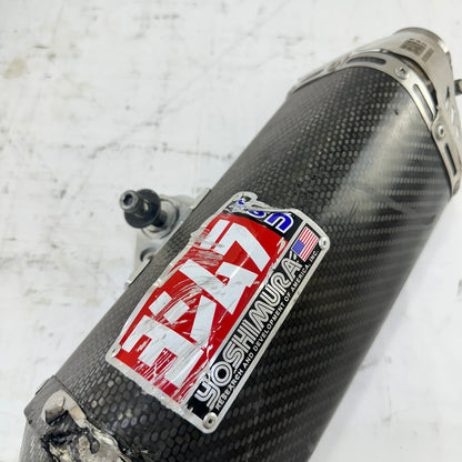 2008 - 2016 YAMAHA YZF R6 YOSHIMURA EXHAUST MID PIPE 2 TO 1 SYSTEM MUFFLER *RASH*