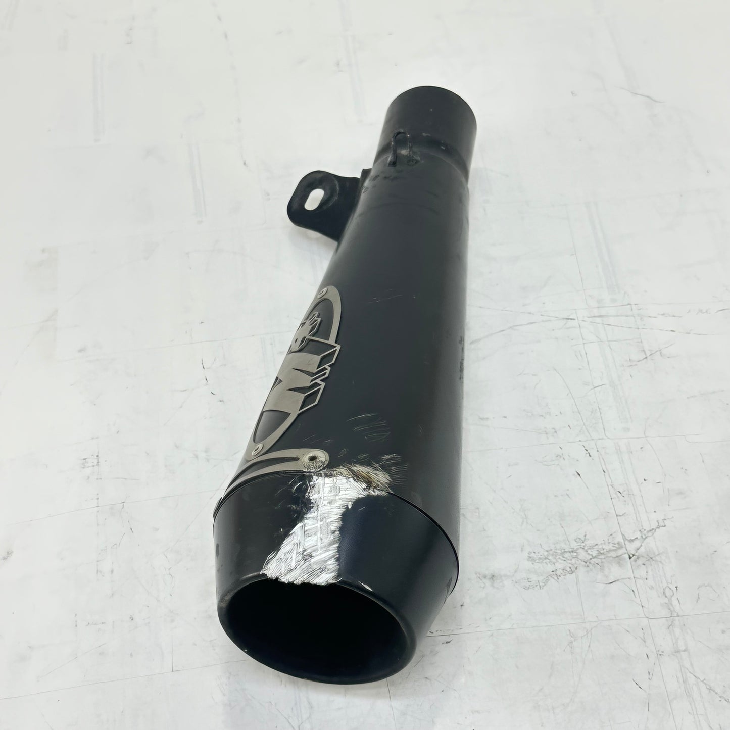 2007 2008 SUZUKI GSXR 1000 EXHAUST MUFFLER PIPE M4 *SCUFFED*