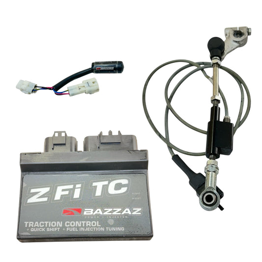 2005 2006 SUZUKI GSXR1000 BAZZAZ TRACTION CONTROL QUICK SHIFTER FUEL INJECTION TUNING UNIT COMPUTER TOP SPEED ELIMINATOR