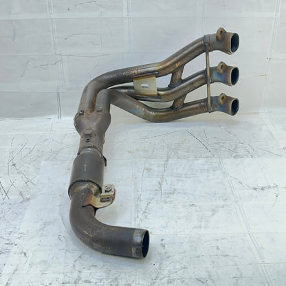 2013 - 2017 TRIUMPH DAYTONA 675 EXHAUST HEADER MANIFOLD PIPES STOCK OEM