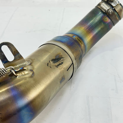 2011 - 2015 KAWASAKI NINJA ZX10R EXHAUST MUFFLER PIPE AUSTIN RACING *SCUFFED*