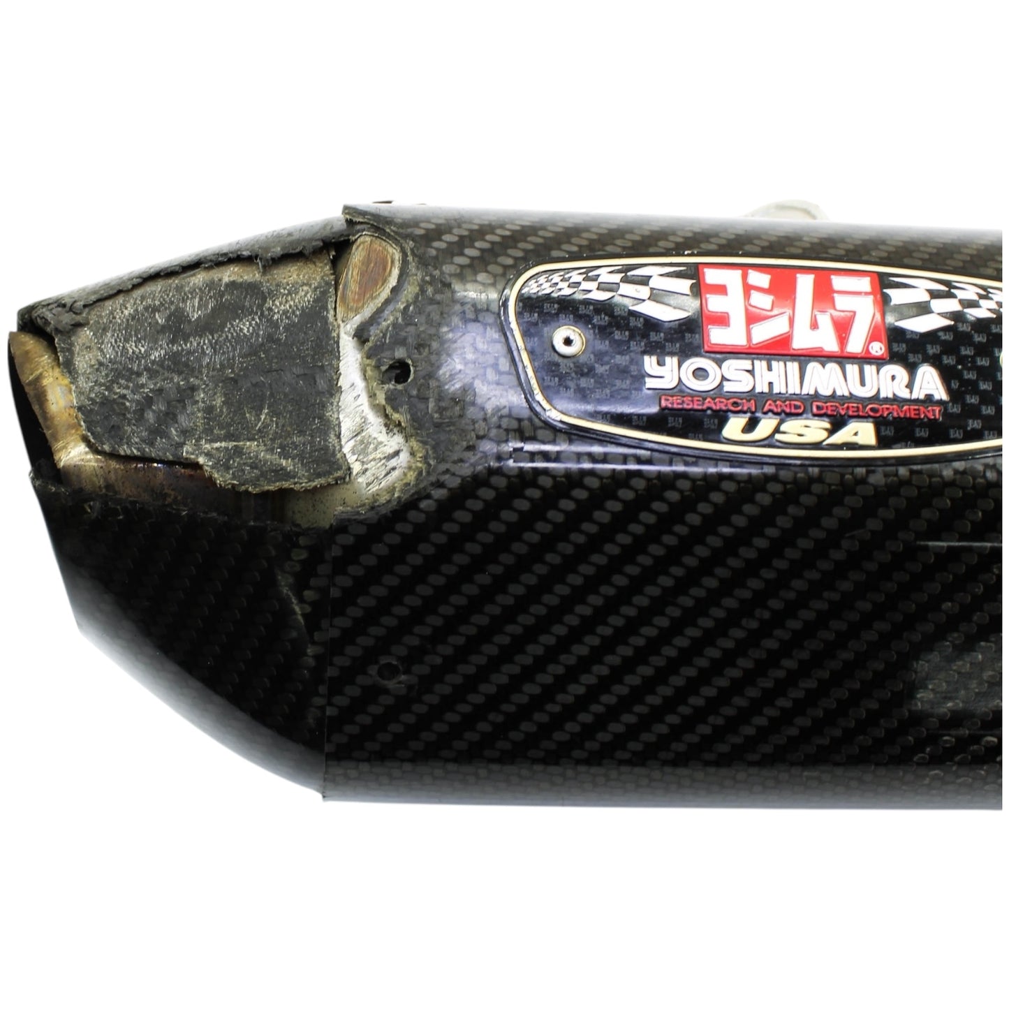 2008 - 2011 HONDA CBR1000RR YOSHIMURA EXHAUST SLIP ON CARBON FIBER