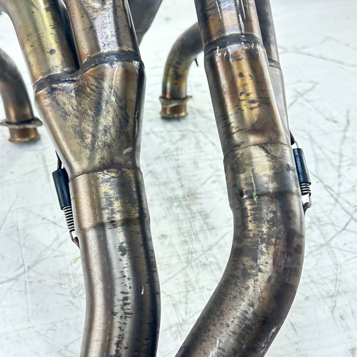 1999 - 2007 SUZUKI HAYABUSA EXHAUST MUFFLER HEADER MANIFOLD PIPE BOLTS BROCK'S PERFORMANCE