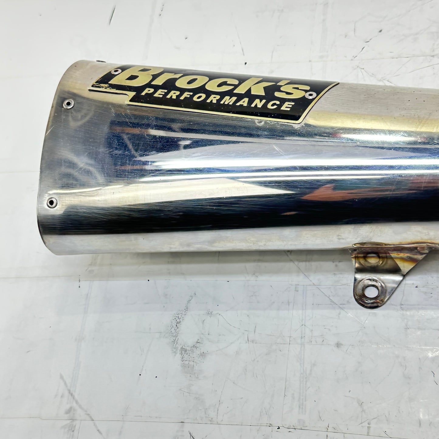 1999 - 2007 SUZUKI HAYABUSA EXHAUST MUFFLER PIPE BROCK'S PERFORMANCE