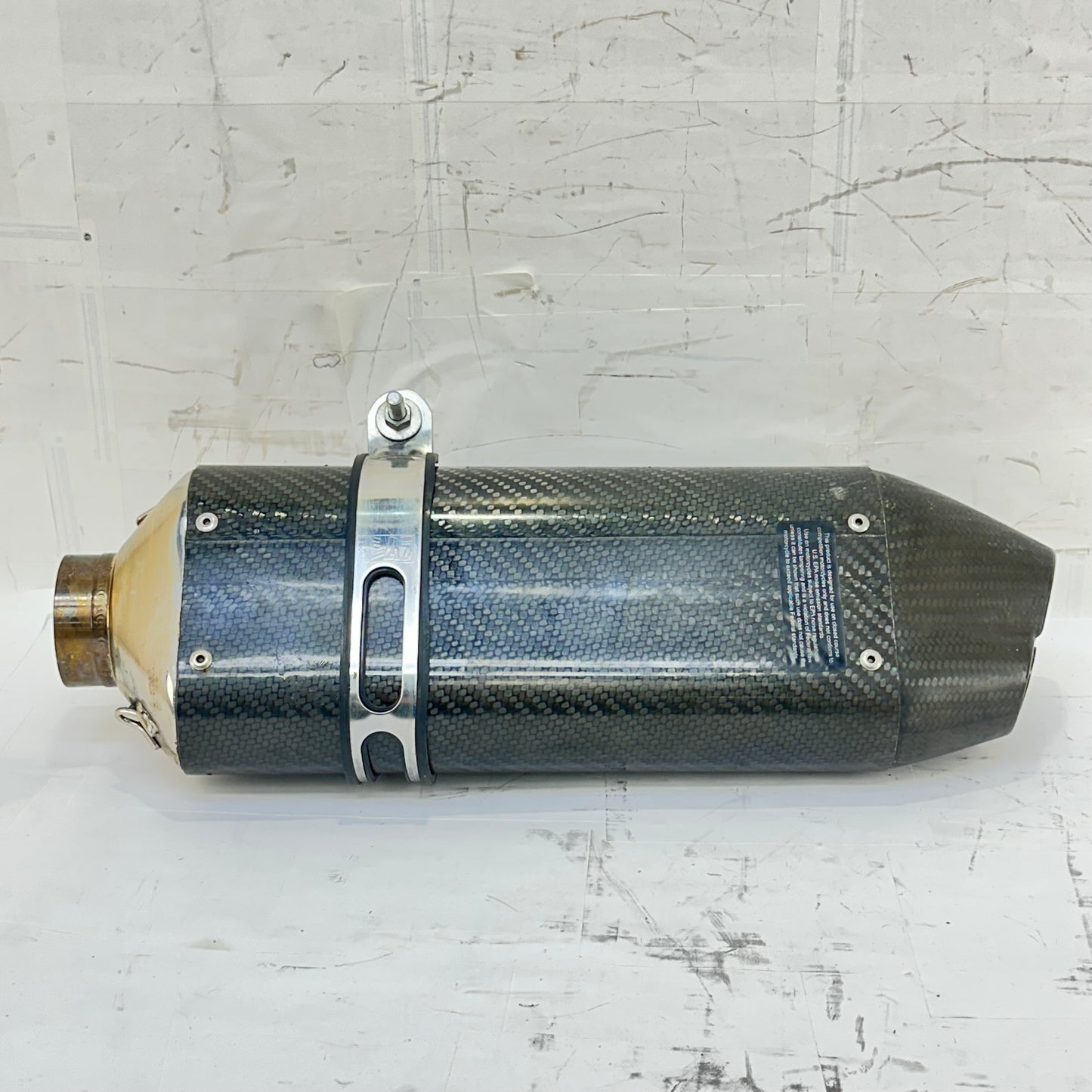 2011 - 2026 SUZUKU GSXR 600 GSXR 750 EXHAUST MUFFLER PIPE YOSHIMURA *SCUFFED*