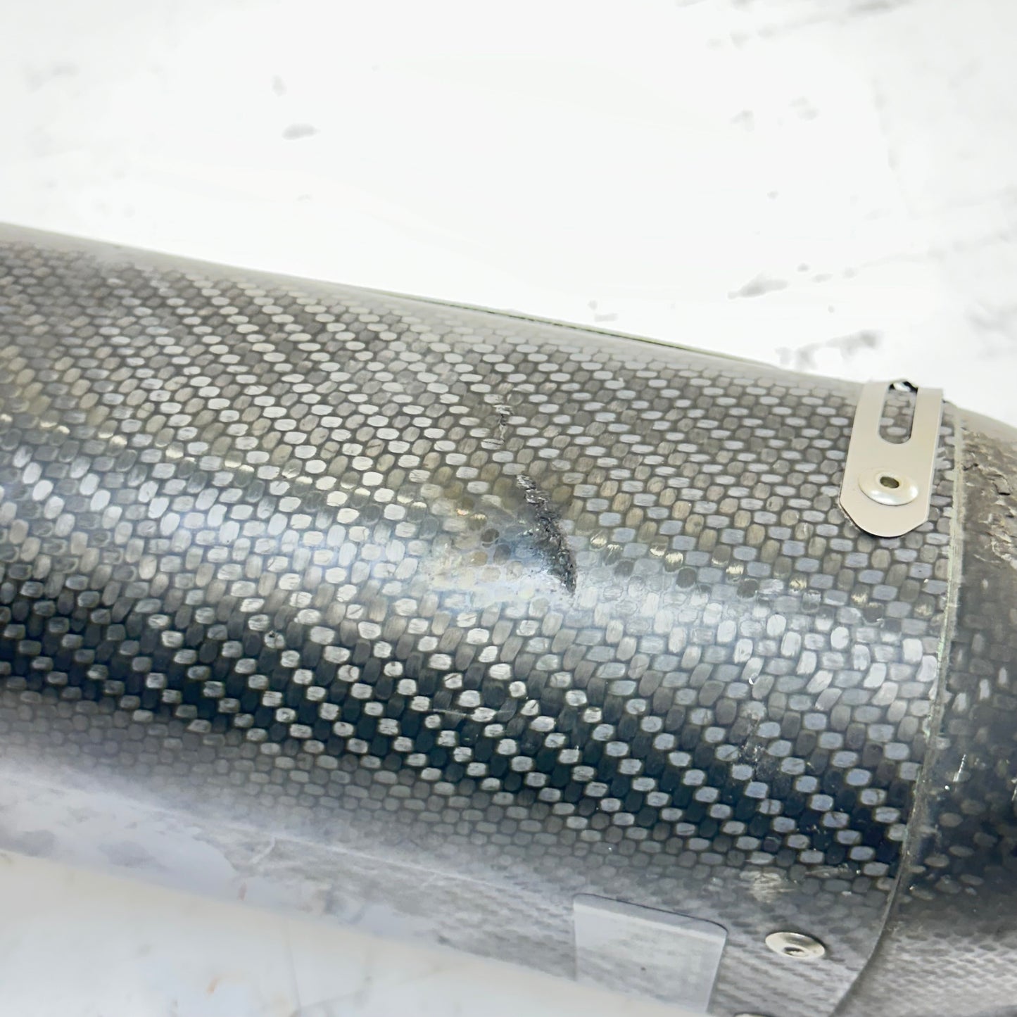 2011 - 2026 SUZUKU GSXR 600 GSXR 750 EXHAUST MUFFLER PIPE YOSHIMURA *SCUFFED*