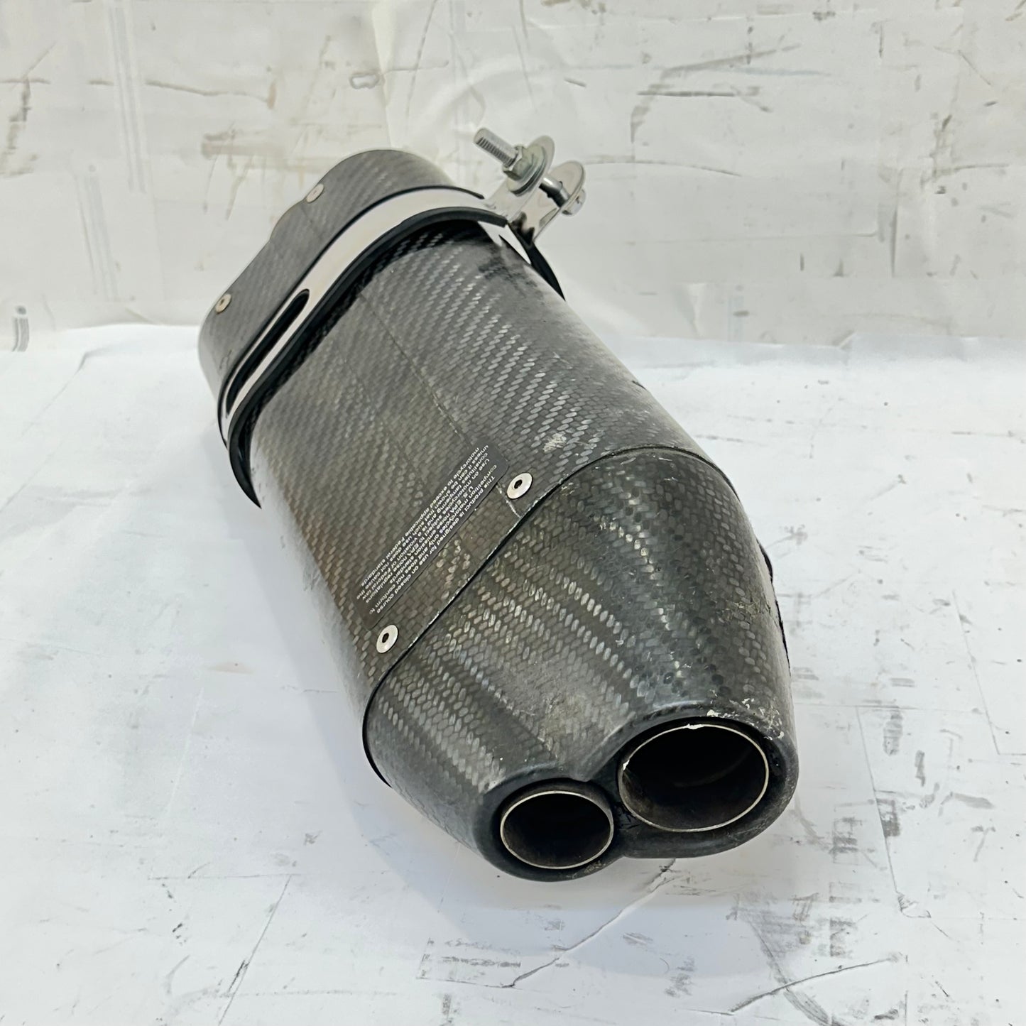 2011 - 2026 SUZUKU GSXR 600 GSXR 750 EXHAUST MUFFLER PIPE YOSHIMURA *SCUFFED*