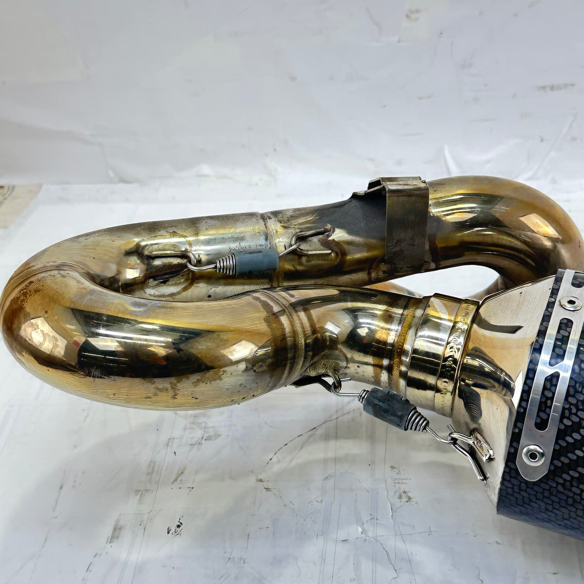 2012 - 2016 HONDA CBR1000RR EXHAUST MUFFLER MIDPIPE YOSHIMURA *SCUFFED*