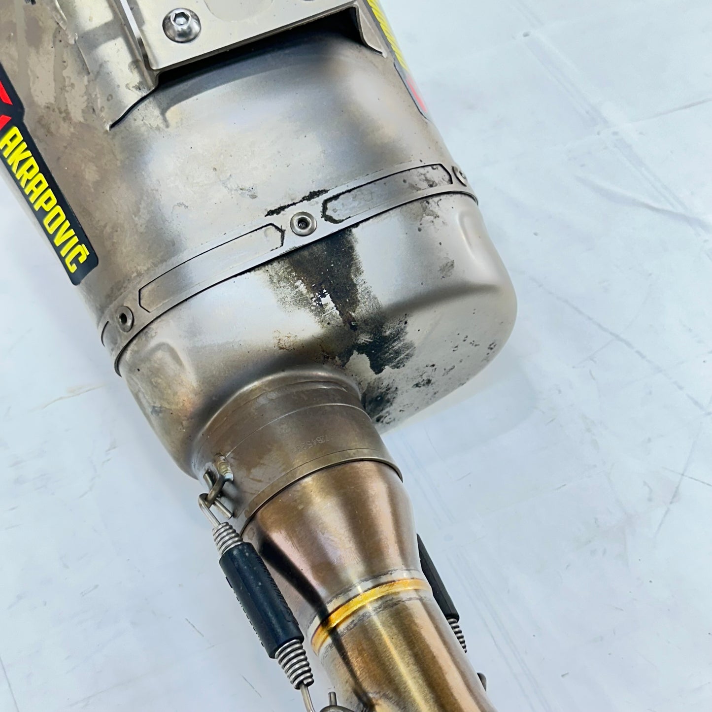 2017 - 2023 KAWASAKI NINJA EX650 EXHAUST MUFFLER PIPE HEADER MANIFOLD AKRAPOVIC