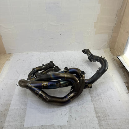 2018 - 2024 Ducati Panigale V4 Akrapovic Full Exhaust Complete Assembly Damaged