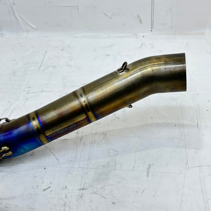 2021 - 2024 APRILIA TUONO V4 1100 EXHAUST HEADER PIPES AKRAPOVICH *DENTED*