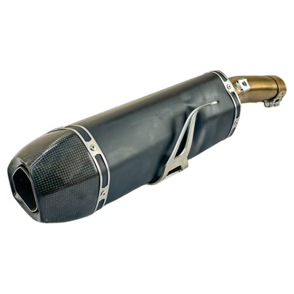 2022 - 2024 SUZUKI HAYABUSA EXHAUST MUFFER DOMINATOR *SCUFFED*