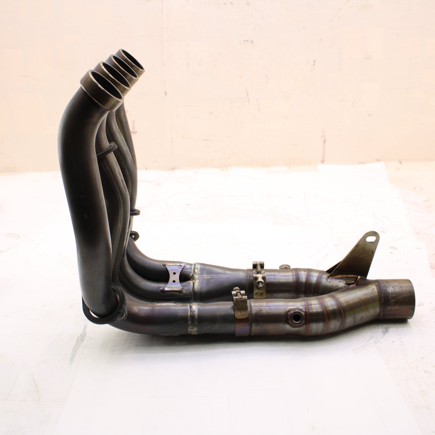 2015 - 2019 YAMAHA YZF R1 R1S R1M HEADER COLLECTOR 4 TO 1 Titanium