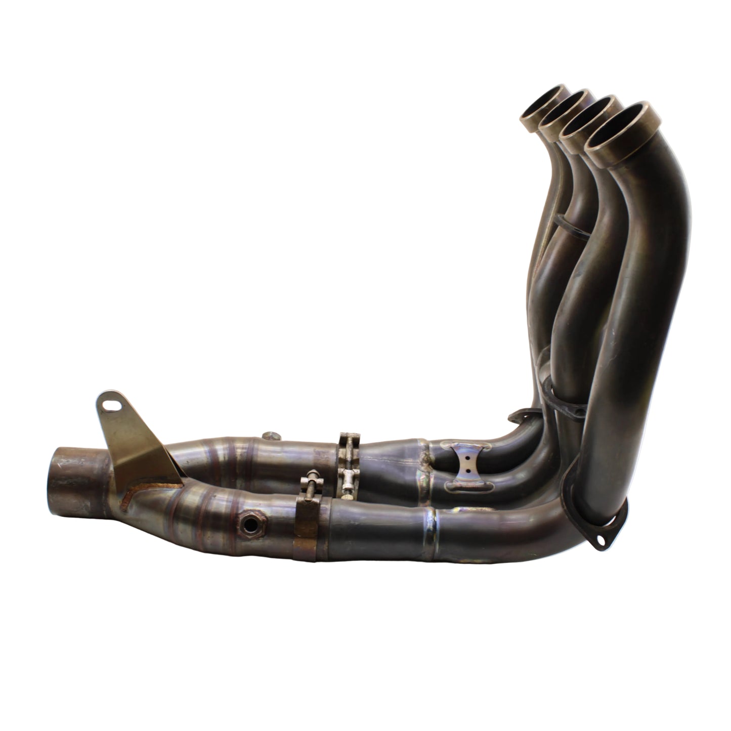 2015 - 2019 YAMAHA YZF R1 R1S R1M HEADER COLLECTOR 4 TO 1 Titanium