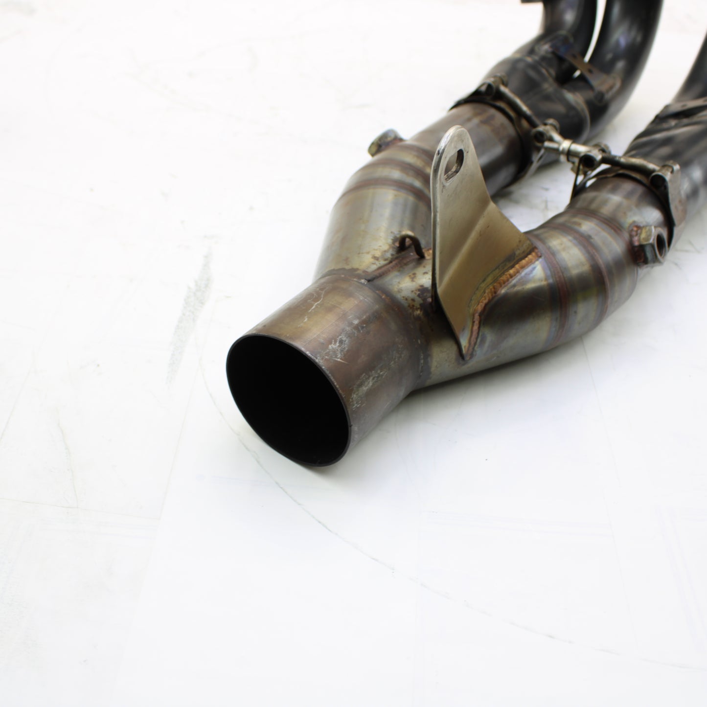 2015 - 2019 YAMAHA YZF R1 R1S R1M HEADER COLLECTOR 4 TO 1 Titanium