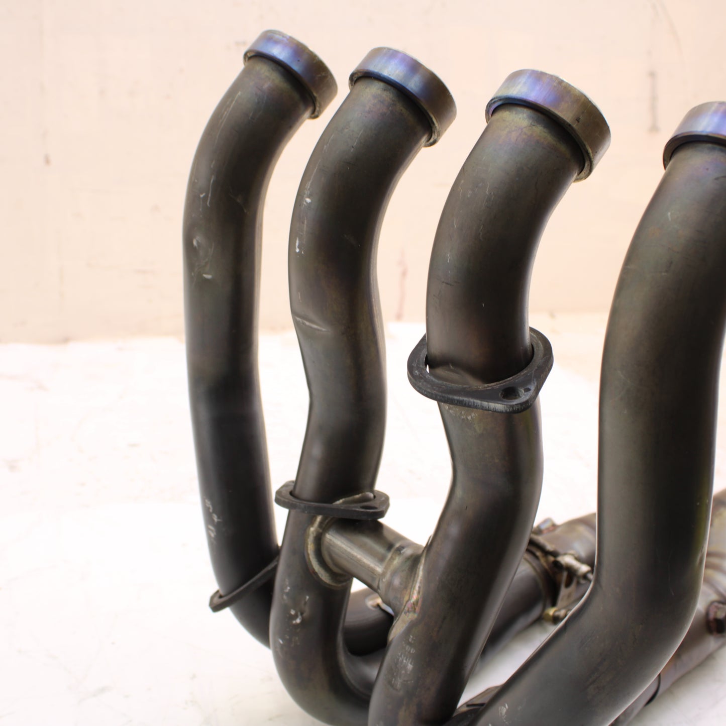 2015 - 2019 YAMAHA YZF R1 R1S R1M HEADER COLLECTOR 4 TO 1 Titanium