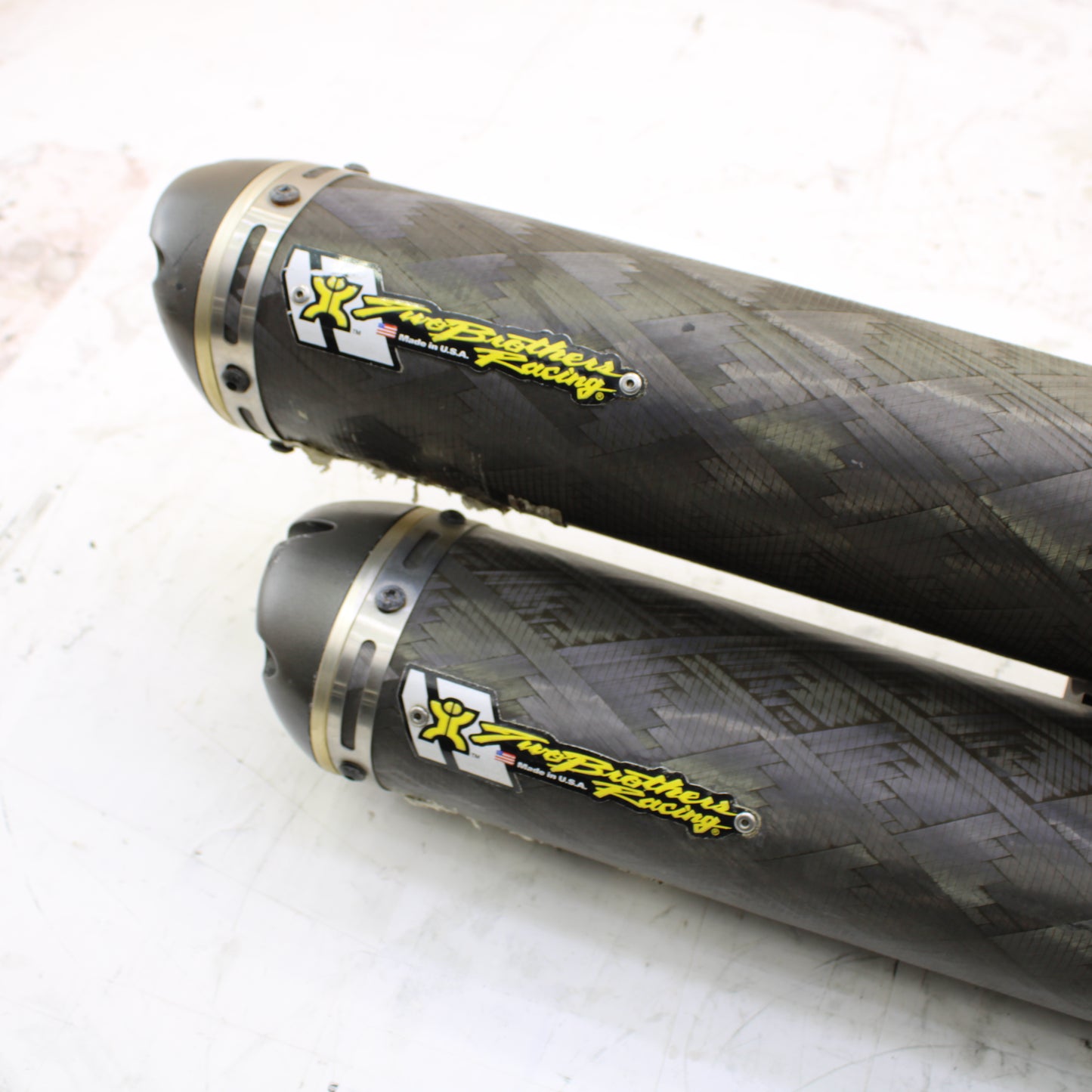 2008 CAN AM SPYDER 990 TWO BROTHERS EXHAUST MUFFLER END PIPE SLIP ON