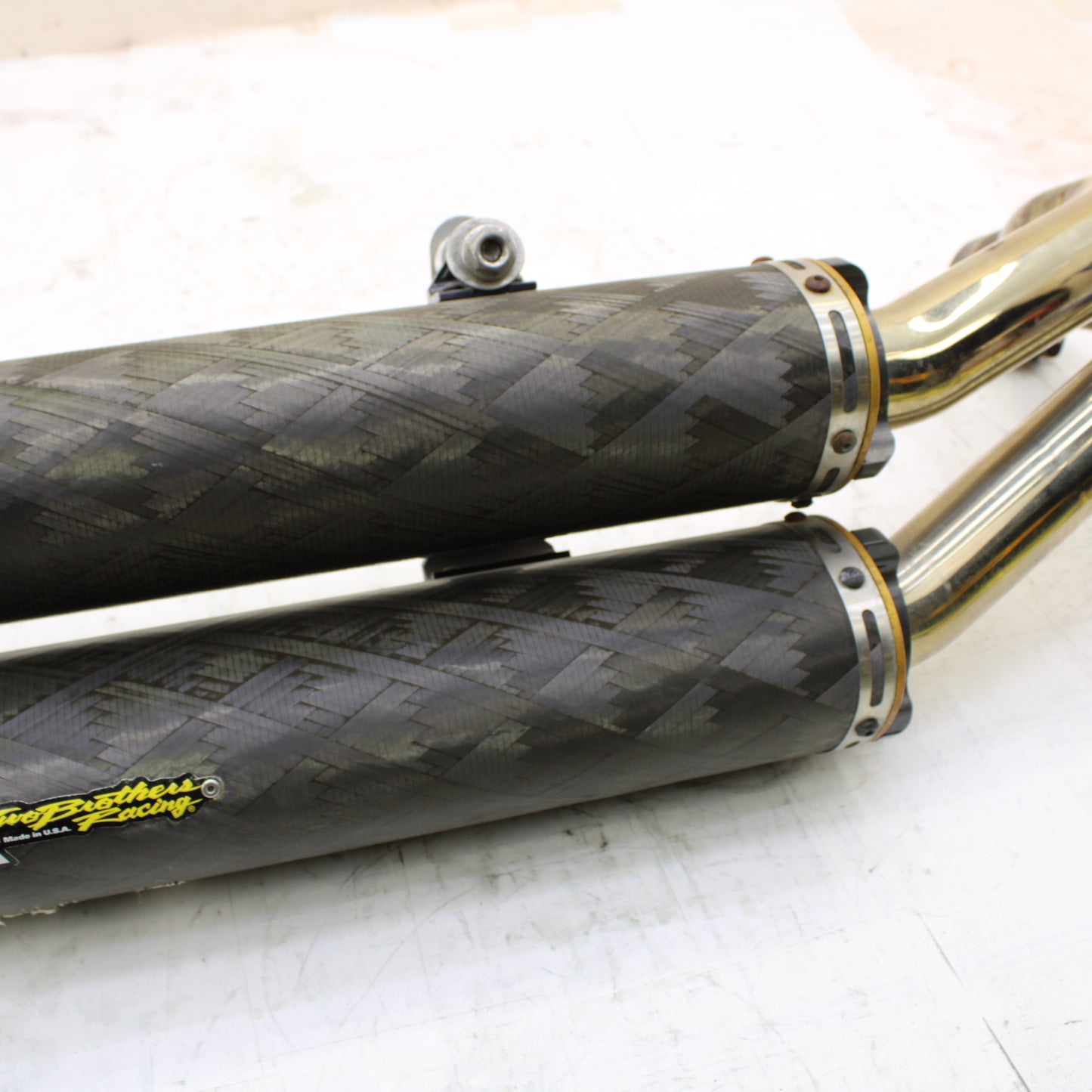 2008 CAN AM SPYDER 990 TWO BROTHERS EXHAUST MUFFLER END PIPE SLIP ON