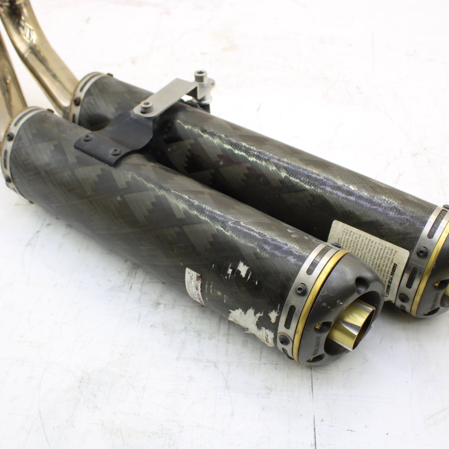 2008 CAN AM SPYDER 990 TWO BROTHERS EXHAUST MUFFLER END PIPE SLIP ON