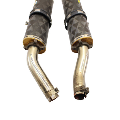 2004 - 2008 YAMAHA YZF R1 TWO BROTHERS RACING EXHAUST MUFFLERS LEFT RIGHT SET