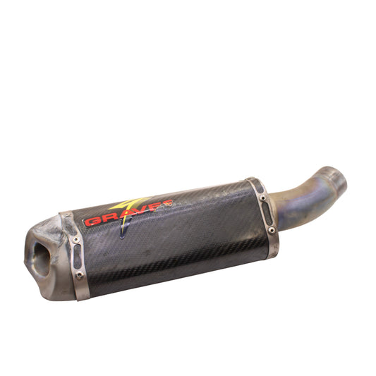 2024 - 2025 KAWASAKI NINJA ZX6R EXHAUST MUFFLER SILENCER GRAVES SLIP ON *SCUFFED/DENTED*