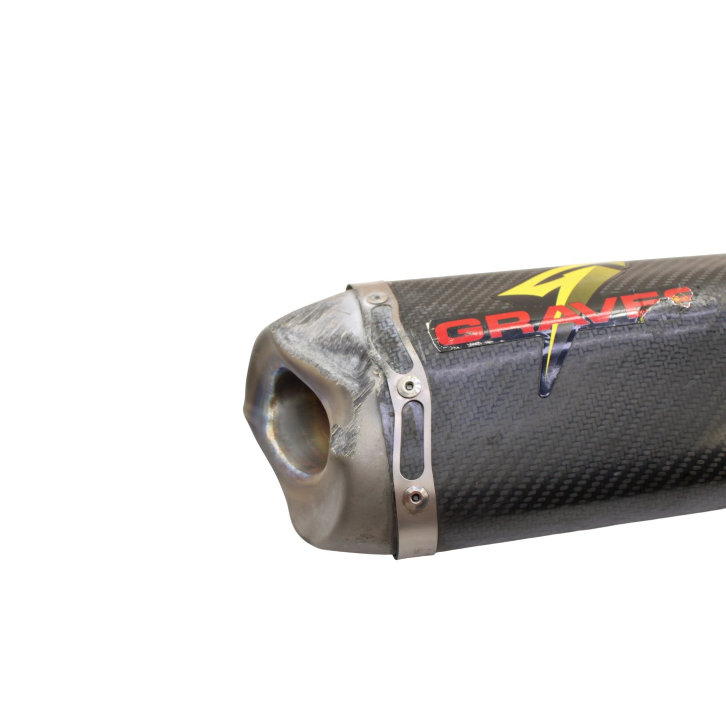 2024 - 2025 KAWASAKI NINJA ZX6R EXHAUST MUFFLER SILENCER GRAVES SLIP ON *SCUFFED/DENTED*